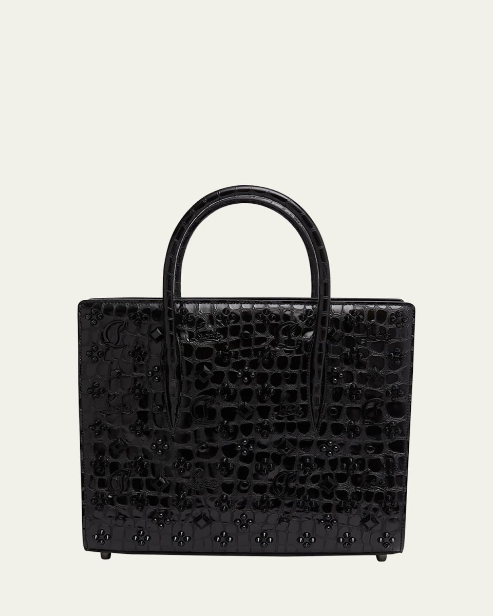 Paloma Medium Top Handle in Loubinthesky Leather